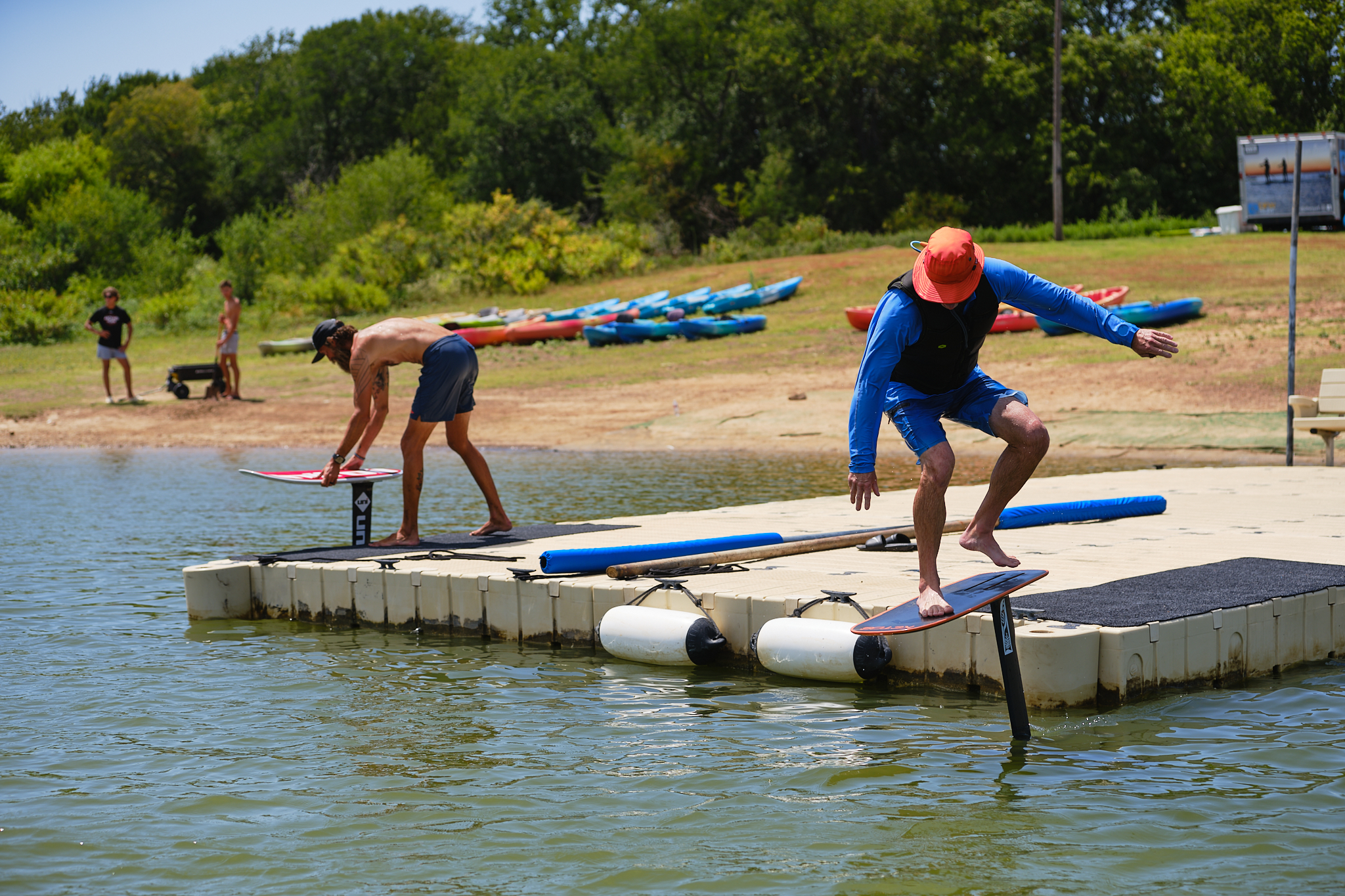 Pump Foiling at DFW Foil Fest